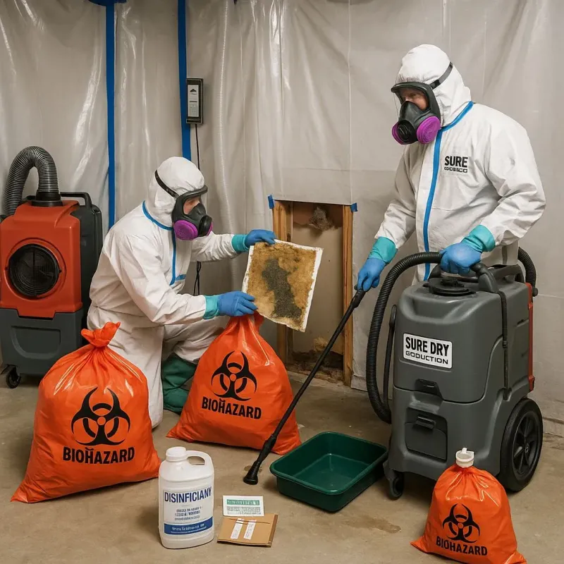 Contaminated Water Handling Protocols process in South Peabody, MA